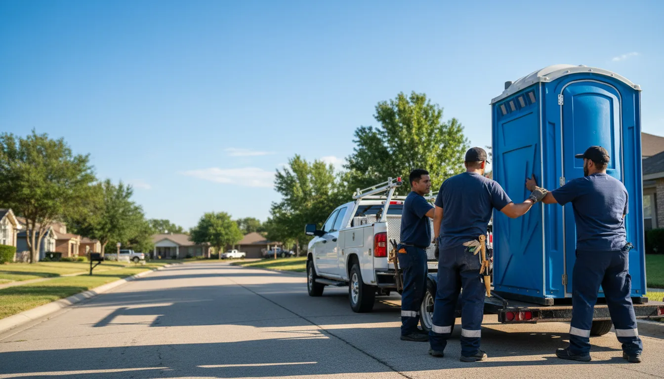 Portable Toilet Rental in Waxahachie, TX near me